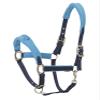 CENTAUR Fleece Cushion Breakaway Halter, NavyTurquoise view 1