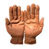mustang eq Ladies Horse Riding Women's Gloves Equestrian Real Leather & Cotton Premium Quality in TAN (Large) view 3