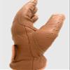 Horse Riding Men's Gloves All Leather 100% Real Leather TAN & Black Premium Quality Gents Equestrian Gloves (XL, Tan) view 4