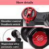 Jejy Front Air Fork 26/27.5/29 Inch Magnesium Alloy MTB Accessories Straight Threadless Steerer Mountain Bike Travel 120mm Suspension Forks Disc Brake Shoulder Control (Manual Lockout) Black view 4