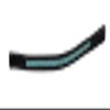 HK Americana Double Row Turquoise Crystal Browband view 1