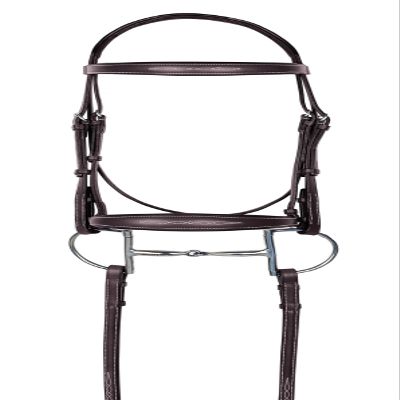 ARAMAS Mild Raised Z-Shape Bridle with Rubber Reins