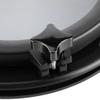 Marine Deck Hatch,10" Round Opening Portlight Porthole,Replacement Window Port Hole Boat Deck Hatch Access Hatch & Lid for Yacht/Marine/Boat/Portlights Windows,Black view 4