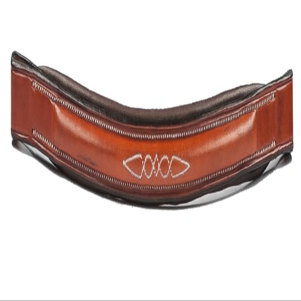 ARAMAS Fancy Raised Padded 5/8 Inch Wide Browband
