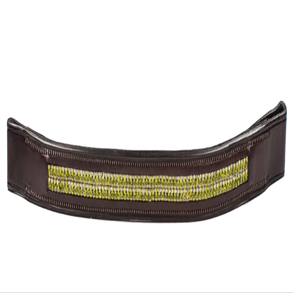 Harmohn Kraft HK Americana Double Row Lime Crystal Browband