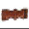 ARAMAS Fancy Stitched Split End Overlay Girth view 1