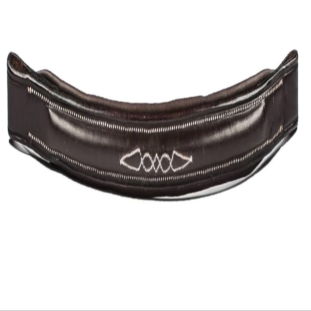 ARAMAS Fancy Raised Padded 5/8 Inch Wide Browband
