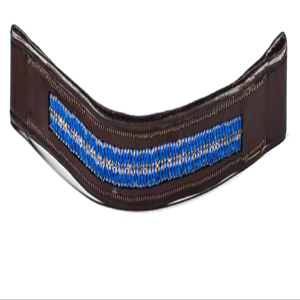 Harmohn Kraft HK Americana Double Row Royal Blue Crystal Browband