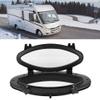 BHDK, Marine Opening Portlight Porthole,Oval Deck Hatch Porthole,Replacement Window Port Hole Boat Deck Hatch Access Hatch & Lid for YachtMarineBoatPortlights Windows,400x200mm,Black view 4