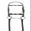 ARAMAS Flat Hunt Bridle with Lace Reins view 1
