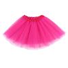 XINXIYAN Hot Pink Tutu for Women 5 Layers Mardi Gras Outfit Adult Halloween Costume Skirts Dress Party Favor Accessories view 1