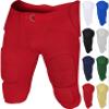 Exxact Sports Proline Youth Integrated Football Pants with 7 Flex Pads, Lightweight Football Practice Pants for Protection (YL, Red) view 1