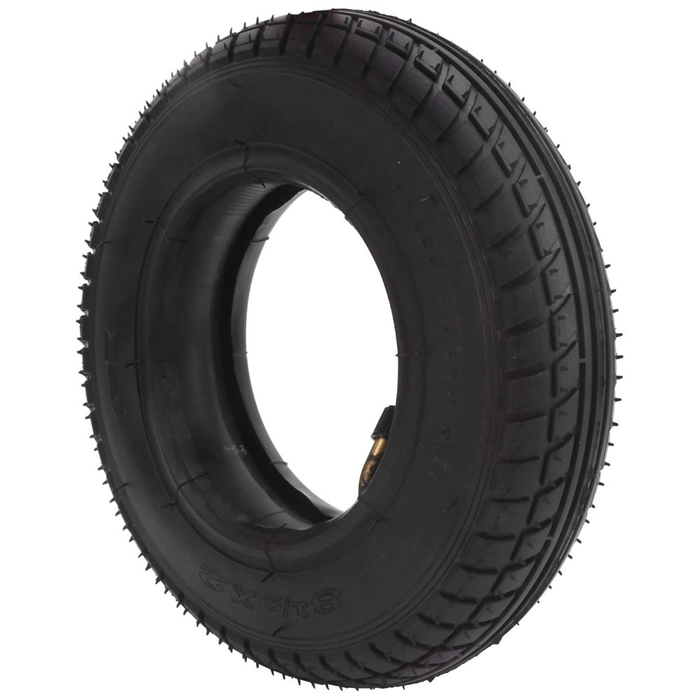 Rosvola Pneumatic Rubber Wheel, 8 1/2X2 Scooter Tyre 8.5X2 Inch Tire Scooter Wheels Electric Scooter Pneumatic Tyre for Electric Scooter