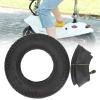 Rosvola Pneumatic Rubber Wheel, 8 1/2X2 Scooter Tyre 8.5X2 Inch Tire Scooter Wheels Electric Scooter Pneumatic Tyre for Electric Scooter view 3