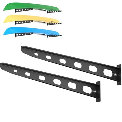 Koova Wall Mount Kayak Rack | Heavy Duty Steel Kayak Storage for Outdoor, Garage | Fit Stand Up Paddle Board, Canoes, Kayaks | 150lb Capacity Shelf | Made in USA