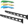 Koova Wall Mount Kayak Rack | Heavy Duty Steel Kayak Storage for Outdoor, Garage | Fit Stand Up Paddle Board, Canoes, Kayaks | 150lb Capacity Shelf | Made in USA view 1
