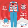 DreamWorks Where's Waldo? Big Boys' Snug-Fit Cotton Pajamas, 4-Piece Set, 8 view 4
