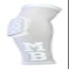 Custom Pick Your Number or Letters Elbow Pad - Moisture Wicking Sports Compression Arm Sleeve (Large Right Arm, White) view 2