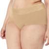 Cosabella Women's Dolce Extended Boyshort, Blush, 1X view 1