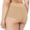 Cosabella Women's Dolce Extended Boyshort, Blush, 1X view 2