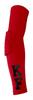Custom Pick Your Number or Letters Elbow Pad - Moisture Wicking Sports Compression Arm Sleeve (Medium Left Arm, Red) view 4