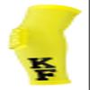 Custom Pick Your Number or Letters Elbow Pad - Moisture Wicking Sports Compression Arm Sleeve (Large Right Arm, Yellow) view 1