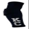 Custom Pick Your Number or Letters Elbow Pad - Moisture Wicking Sports Compression Arm Sleeve (Small Left Arm, Black) view 1