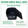 OLE ANDIGO Tennis Ball Hopper Ball Cart, Can Hold 165 Balls Tennis Basket, Foldable and Disassembled Comes Pickleball Hopper with Storage Bag,Suitable for Tennis/Pickleball/Baseball/Softball view 2