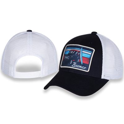 Blue and White Bronco by Ford Beach Snap Back Hat I0162