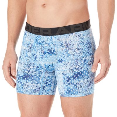 Under Armour Men's Tech 6-inch Novelty Boxerjock 1-Pack, American Blue (454)/Black, Small