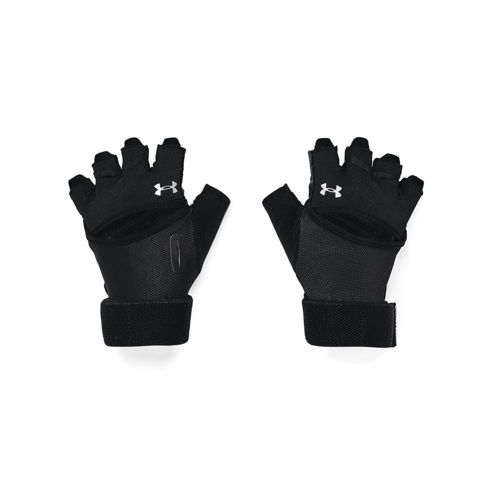 Under Armour Women's Weightlifting Glove, (001) Black/Black/Silver, Small