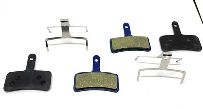 2 Pairs Bike Brake Pads Resin for Tektro Dorado, HD-E710, Clarks Vx863c, D40.11, R1, 130S, DBT1E.