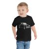 1947 Coupe Black Antique Classic Car Toddler Short Sleeve Tee view 1