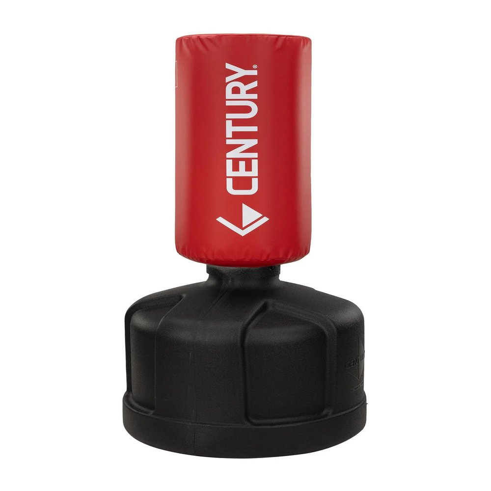 Century Original Wavemaster Freestanding Punching Bag - Red | Adjustable Boxing Bag for Adults | Kickboxing, Karate & MMA Training | Heavy Bag with Stable Base | Portable Stand-Up Bag for Home & Gym
