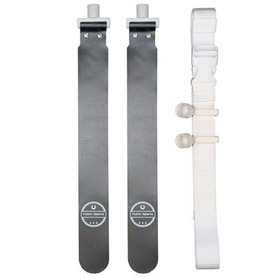 Public Sports Flag Football Belt - 2 Flags - Single (Black)