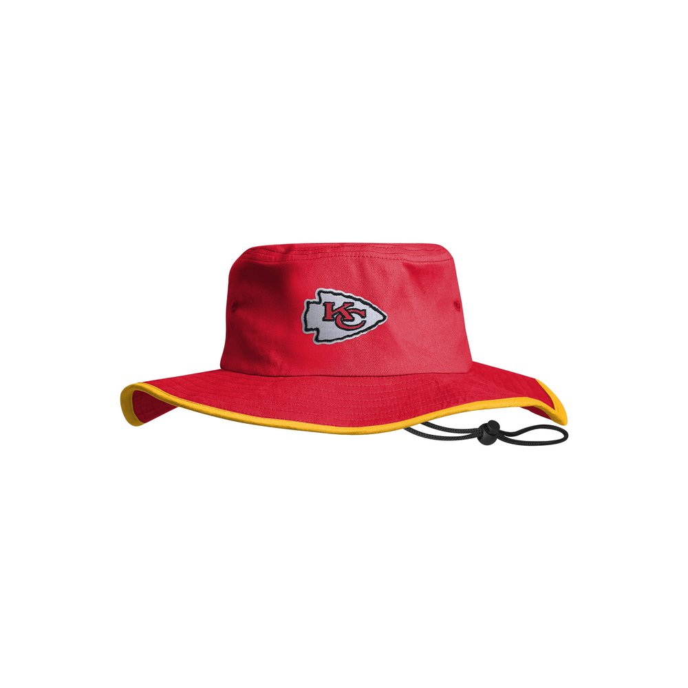 FOCO Kansas City Chiefs NFL Solid Boonie Hat