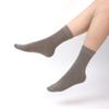 SERISIMPLE Viscose Bamboo Kids Crew Socks School Anti Odor Socks for Boys Girls Uniform Light Weight Flat Seam Socks 5 Pairs (Dark Gray, Large) view 2