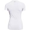 Under Armour Women's HeatGear Compression Short-Sleeve T-Shirt, White (100)/White, Small view 3
