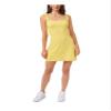 1.STATE Ruffle Strap Cami Dress Citrus Yellow XL view 1