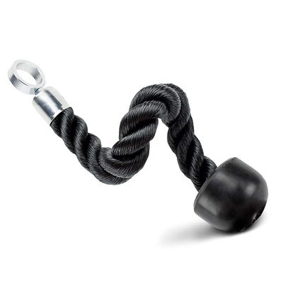 LKP Single Tricep Rope LAT Pull Down Bicep Rope Cable Machine Attachment for Fitness Workout Cable Attachment Home Gym Press Down Accessori