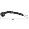 LKP Single Tricep Rope LAT Pull Down Bicep Rope Cable Machine Attachment for Fitness Workout Cable Attachment Home Gym Press Down Accessori view 2