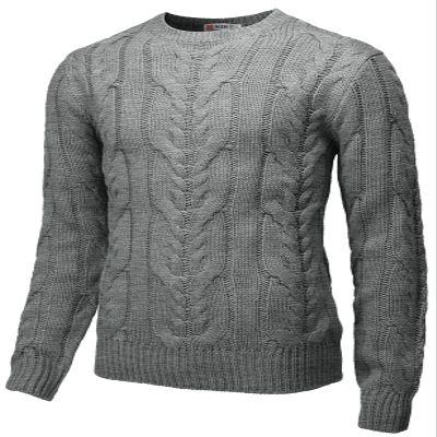 H2H Mens Casual Slim Fit Pullover Sweaters Knitted Long Sleeve Basic Designed Gray US XL/Asia 2XL (CMOSWL078)