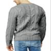 H2H Mens Casual Slim Fit Pullover Sweaters Knitted Long Sleeve Basic Designed Gray US XL/Asia 2XL (CMOSWL078) view 3