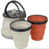 Sea to Summit X-Pot Collapsible Kettle and Mug Set for Backpacking and Camping, Sand/Rust view 1