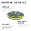 Sea to Summit X-Pot Collapsible Kettle and Mug Set for Backpacking and Camping, Sand/Rust view 4