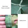 ASDQWER Camouflage Net,Military Camo Netting, Camouflage Tarp Mesh Net, Lightweight Waterproof for Sunshade,Canopy,Party Decoration,Hunting Blind and Car Vehicle Cover,2 * 4m(6.56 * 13.12ft) view 4