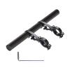 Yizhet Bike Handlebar Extension, Carbon Tube Bicycle Handlebar Extender Multifunction Double Bike Handlebar Bracket Extender for Holding Bicycle Speedometer, GPS, Phone Mount Holder(20cm) view 1