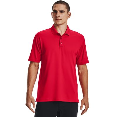 Under Armour Men's Tactical Performance Polo 2.0, Red (600)/Red, Small