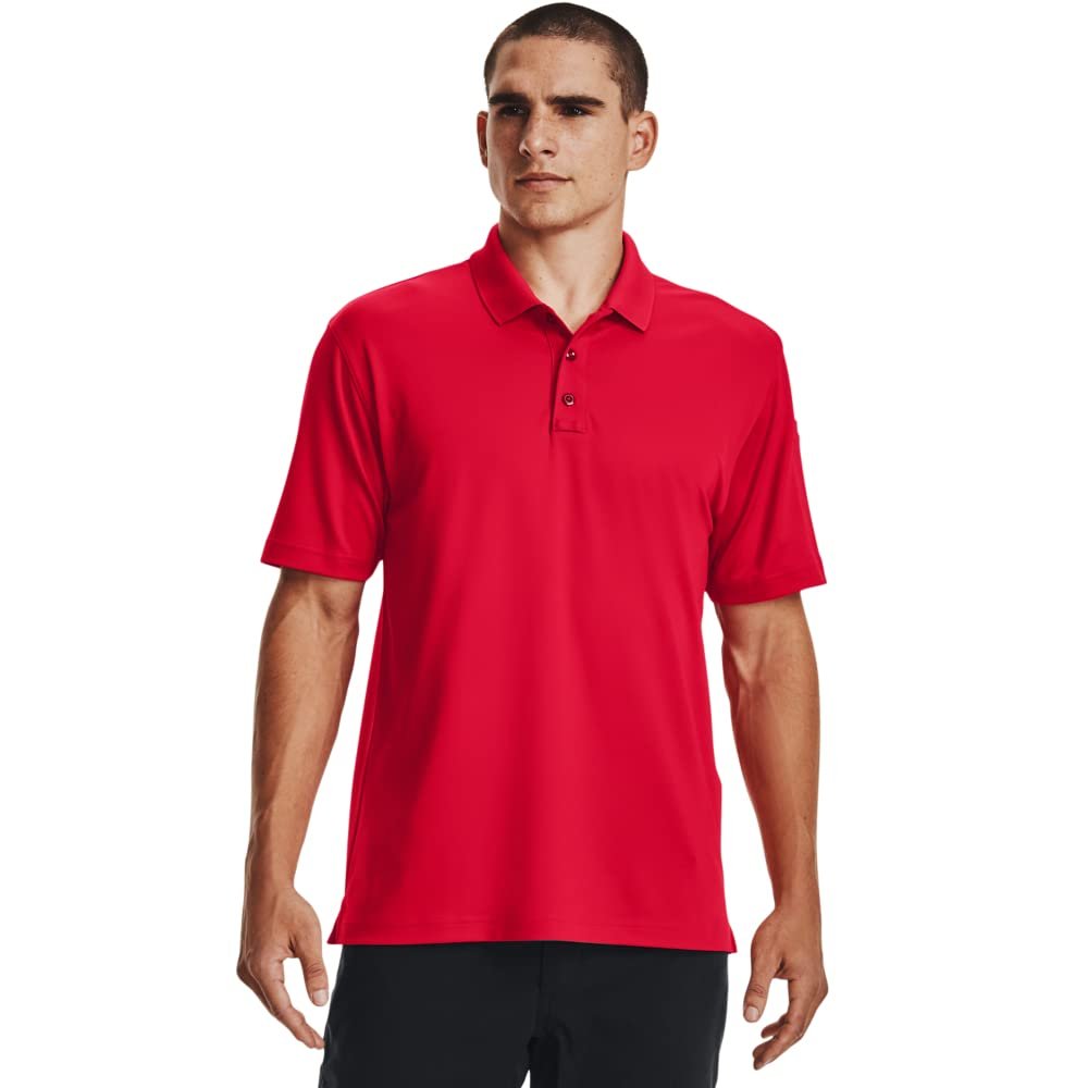Under Armour Men's Tactical Performance Polo 2.0, Red (600)/Red, Small