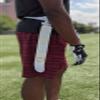 Public Sports Flag Football Belt - 2 Flags - Single (Yellow) view 4